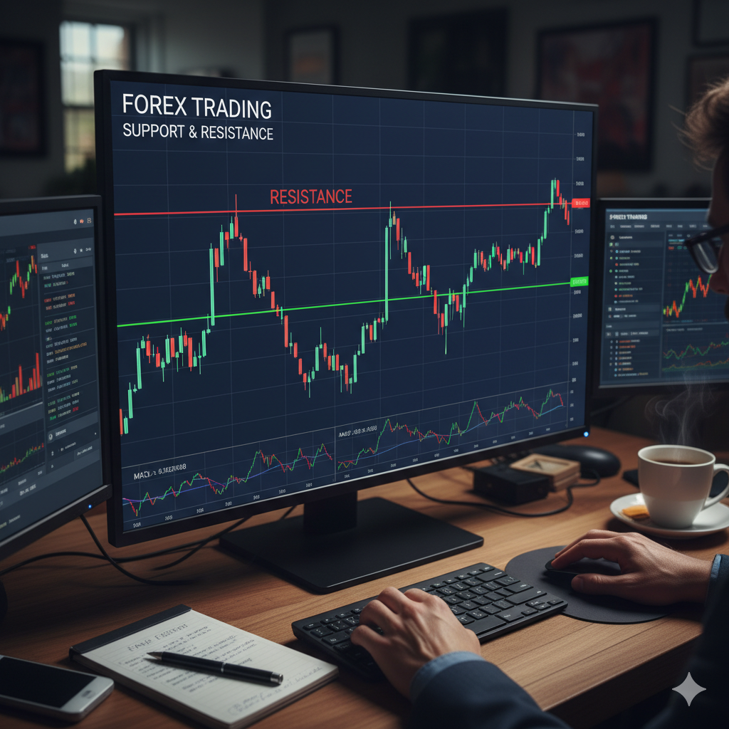 support and resistance in forex trading